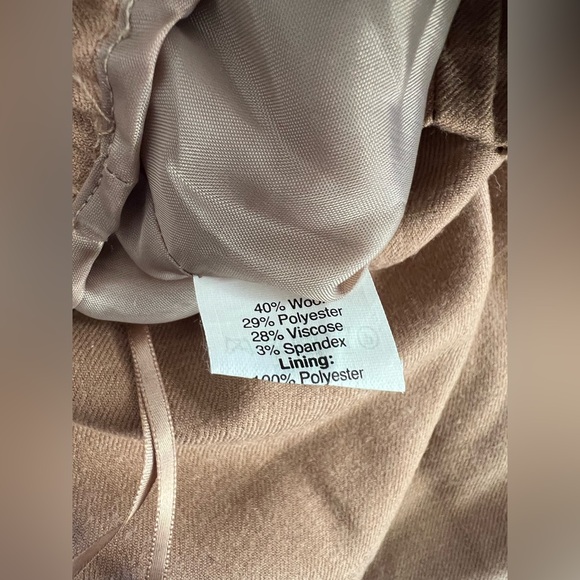 JCREW wool blend beige paperbag skirt - Picture 4 of 4